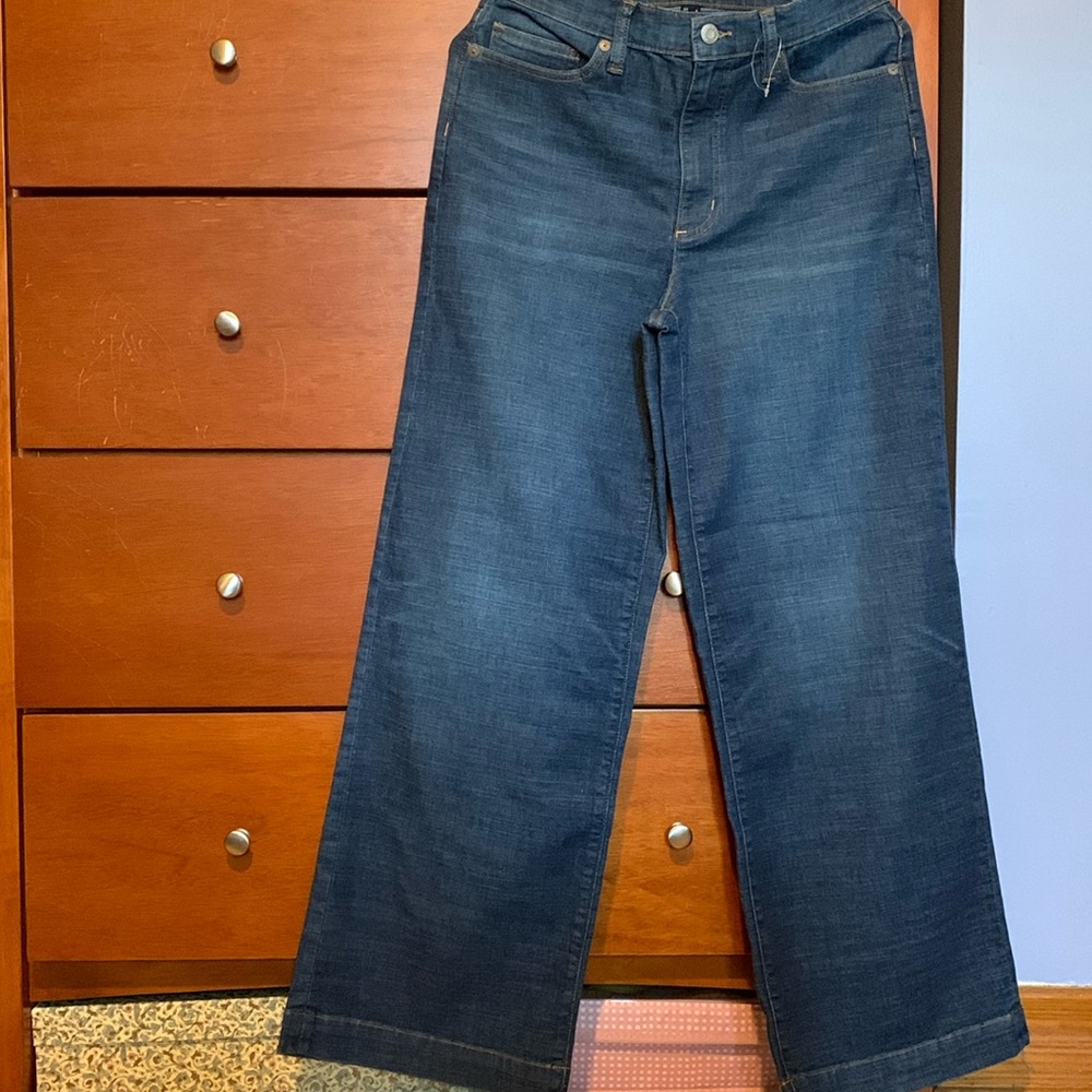 Lands end wide leg jeans. New without tags